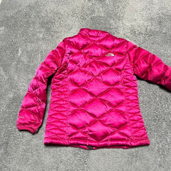 The North Face Coat Kids Youth Large 14-16 Pink 550 Down Puffer Jacket - Picture 5 of 12